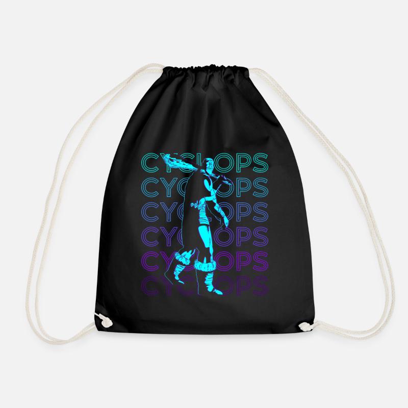Cyclops Cyclops Ancient Greek mythology Retr - Drawstring Bag - black