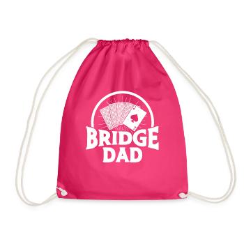 Bridge Vater - Turnbeutel - Fuchsia - Vorne