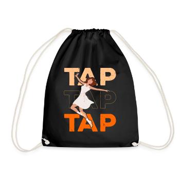 Claquettes Claquettes Danse Jazz Danse Claquettes - Sac de sport léger - noir - Devant