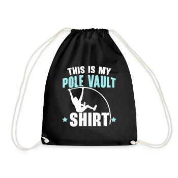 Perchiste Athlétisme C’est mon Sta - Sac de sport léger - noir - Devant