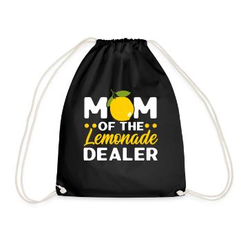 Mère de la limonade marchand de citron fruit boisson - Sac de sport léger - noir - Devant