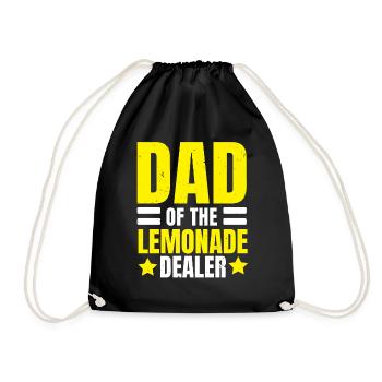 Père du marchand de limonade boisson citronnée - Sac de sport léger - noir - Devant