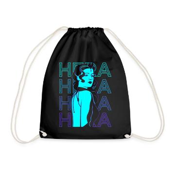 Héra Déesse grecque Mytholo grec ancien - Sac de sport léger - noir - Devant