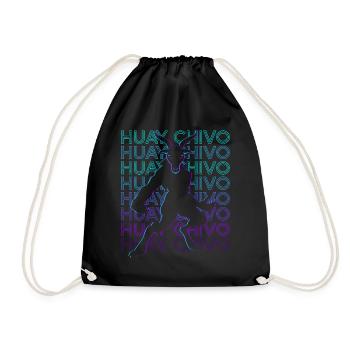 Huay Chivo Maya Beast Maya Mythology Retro - Drawstring Bag - black - Front