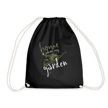 Gardener Garden - Drawstring Bag - black - Front