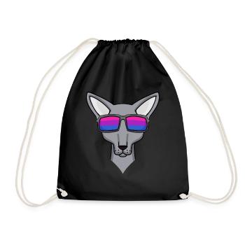 Cadeau bisexuel Sphynx Cat - Sac de sport léger - noir - Devant