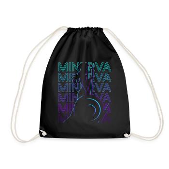 Minerva Déesse romaine Mythologie romaine - Sac de sport léger - noir - Devant