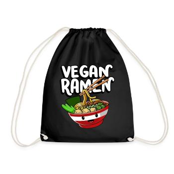 Sell My Soul For Ramen Bowl | Ramen Lover Shirt | - Turnbeutel - Schwarz - Vorne