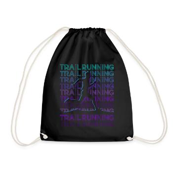 Trail Running Trail Runner Rétro - Sac de sport léger - noir - Devant