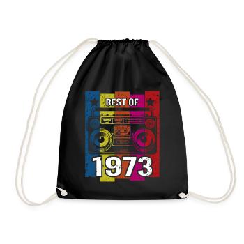 Best Of 1973 Stereo Radio Kassettenspieler - Turnbeutel - Schwarz - Vorne