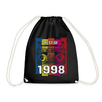 Best Of 1998 Stereo Radio Kassettenspieler - Turnbeutel - Schwarz - Vorne
