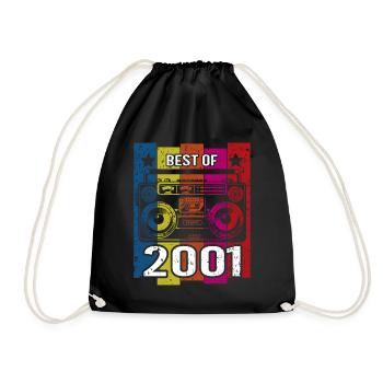 Best Of 2001 Stereo Radio Kassettenspieler - Turnbeutel - Schwarz - Vorne