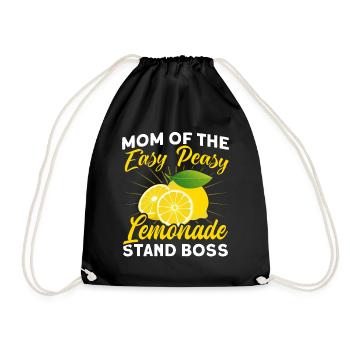 Lemon Juice Lemon Juice Lemonade - Drawstring Bag - black - Front