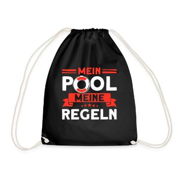 Sauveteur Piscine Sauveteur Sauveteur Sauveteur - Sac de sport léger - noir - Devant