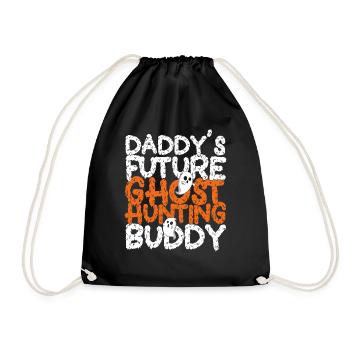 Ghost Hunters Ghosts Paranormal Investigation - Drawstring Bag - black - Front