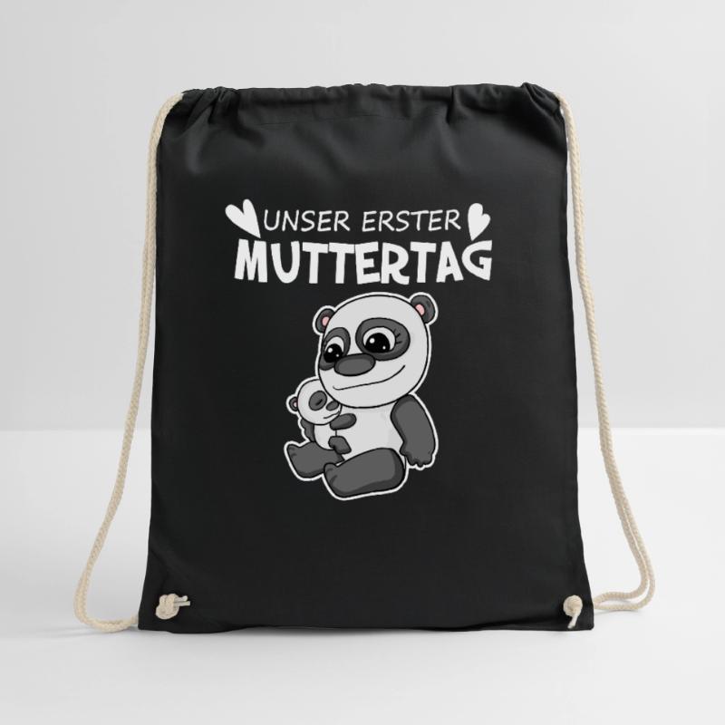 Muttertag Geschenk - Unser erster Muttertag Turnbeutel