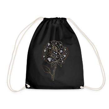New Money Esthétique Rose Diamond - Sac de sport léger - noir - Devant
