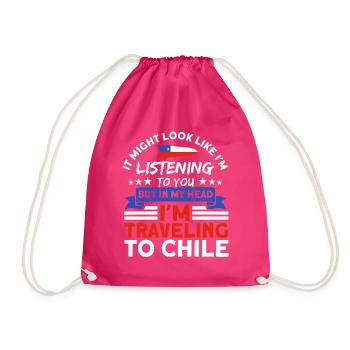Trajets vers Chili Chili Chili Souvenir - Sac de sport léger - fuchsia - Devant