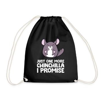 Juste un chinchilla de plus que je promets Pet - Sac de sport léger - noir - Devant