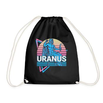 Uranus Dieu grec Ancien Grec Mythol - Sac de sport léger - noir - Devant