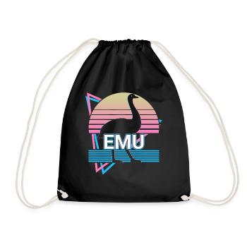 Emu Rétro - Sac de sport léger - noir - Devant