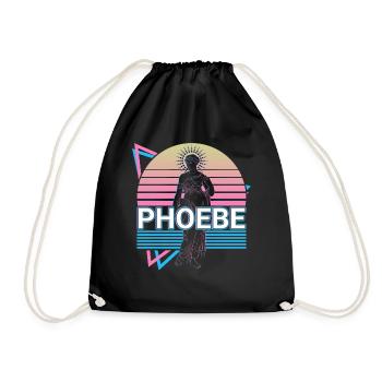 Phoebe Titan Göttin Antike griechische Mythologie - Turnbeutel - Schwarz - Vorne