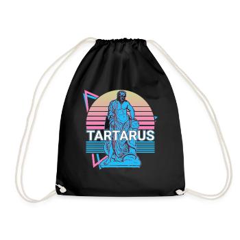 Tartare divinité grecque grec grec ancien M - Sac de sport léger - noir - Devant
