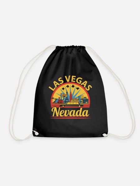 Las Vegas Nevada USA Staat Amerika Reisen Nevadane - Turnbeutel - Schwarz