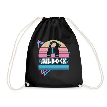 Julbock Chèvre de Noël Nordic-Nordic Mytholo - Sac de sport léger - noir - Devant