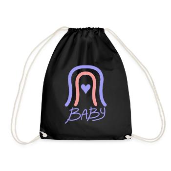 Bébé - Sac de sport léger - noir - Devant