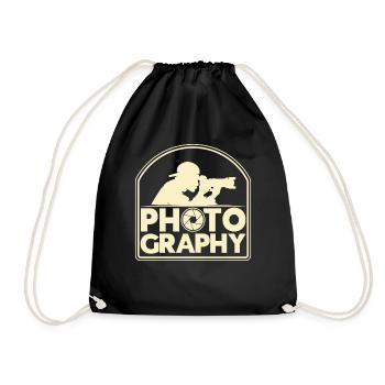 Directeur de la photographie Photographe Photographe Amateur d’appareil photo - Sac de sport léger - noir - Devant
