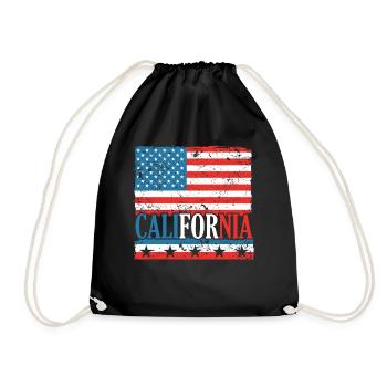 CA Rules États-Unis État d’Amérique Californie Californie - Sac de sport léger - noir - Devant
