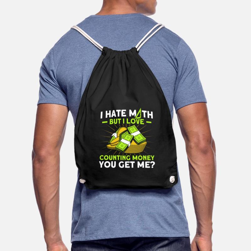 Math Mathematics Science Math Gift Drawstring Bag
