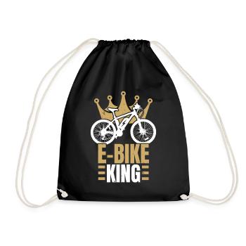 E-Bike King Vélo électrique Balade à vélo Cyclisme - Sac de sport léger - noir - Devant