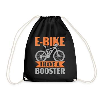 E-Bike J’ai un Booster Electric Bike Ride - Sac de sport léger - noir - Devant