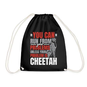 Cheetah Whisperer Gardien de la faune - Sac de sport léger - noir - Devant