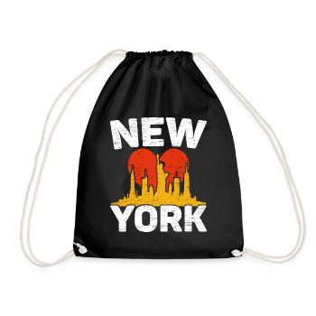 New York États-Unis Amérique New York Empire Stater - Sac de sport léger - noir - Devant