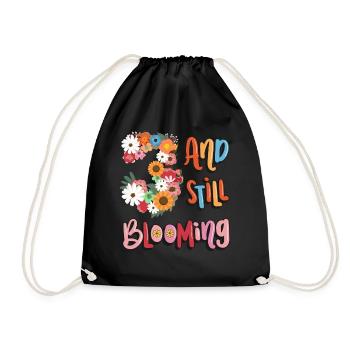 3 Et encore des filles fleuries 3. - Sac de sport léger - noir - Devant