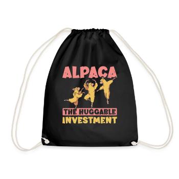 Alpaga L’investissement enveloppant Alpaga Livestock - Sac de sport léger - noir - Devant