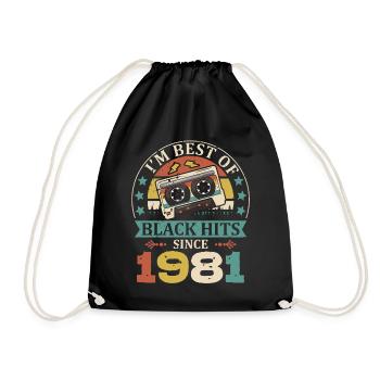 I’m Best Of Black Hits depuis 1981 Cassette - Sac de sport léger - noir - Devant