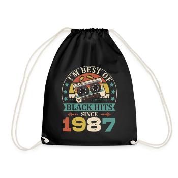 I’m Best Of Black Hits Cassette depuis 1987 - Sac de sport léger - noir - Devant