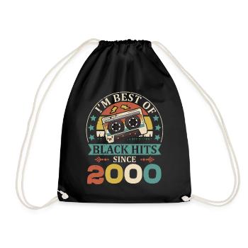 I’m Best Of Black Hits depuis 2000 Cassette - Sac de sport léger - noir - Devant