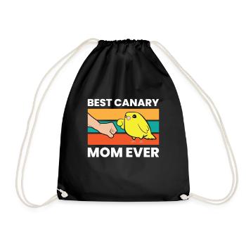 Meilleure mère canarienne de tous les temps - Sac de sport léger - noir - Devant