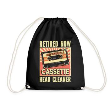 Maintenant à la retraite et à la recherche d’un - Sac de sport léger - noir - Devant