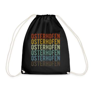 Osterhofen City Retro Vintage - Sac de sport léger - noir - Devant