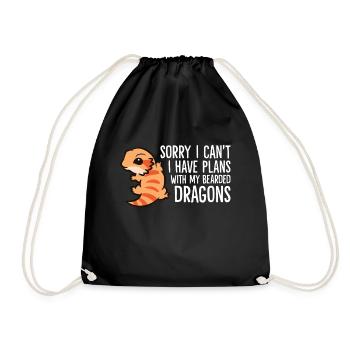Malheureusement je ne peux pas, j’ai des plans avec mon - Sac de sport léger - noir - Devant