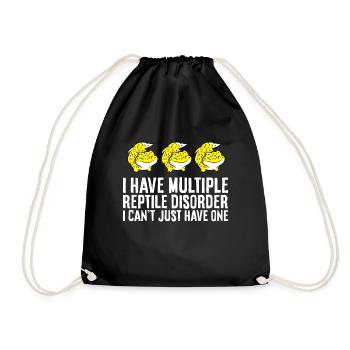 J’ai plusieurs maladies de reptiles Lustiger - Sac de sport léger - noir - Devant