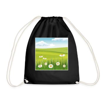 Fleur de Bloomcore - Sac de sport léger - noir - Devant