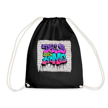 Zombiecore Aesthetic - Drawstring Bag - black - Front