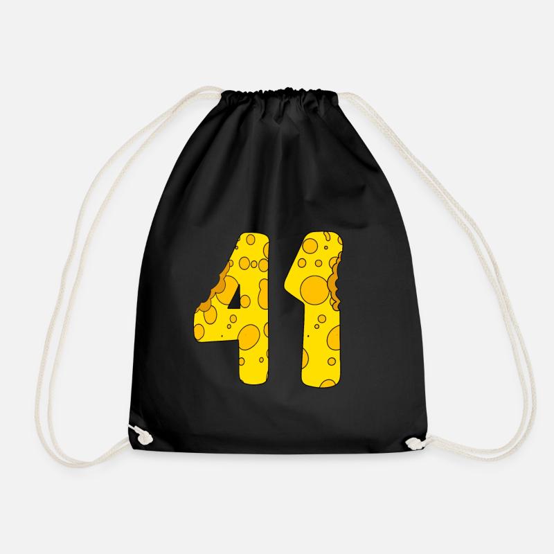 41 Jahre alt - 41. Geburtstag Geschenk - 1941 - Turnbeutel - Schwarz